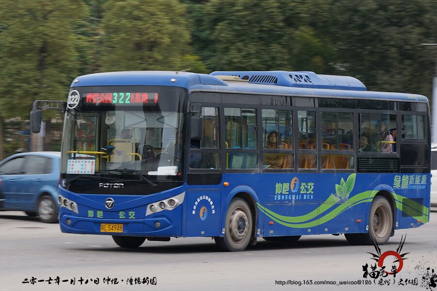 惠州322路公交车路线