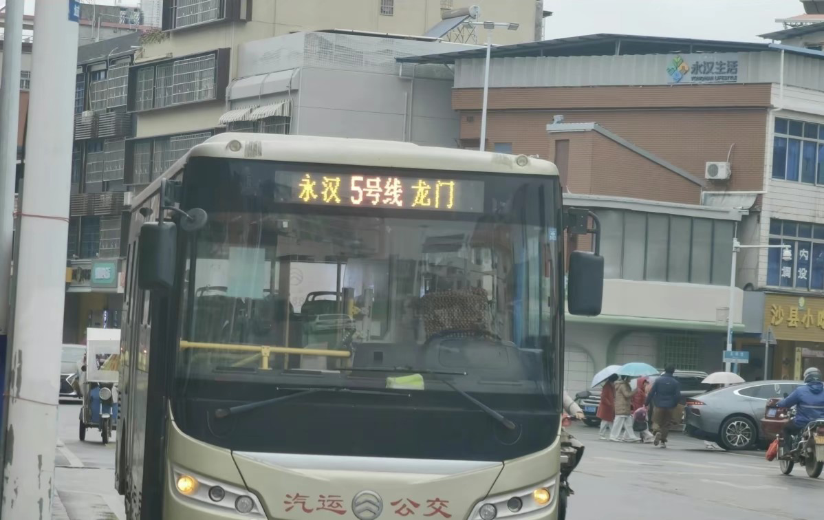 惠州龙门5路公交车路线