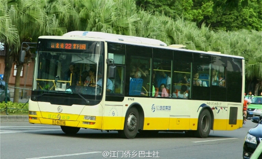 江门22路公交车路线