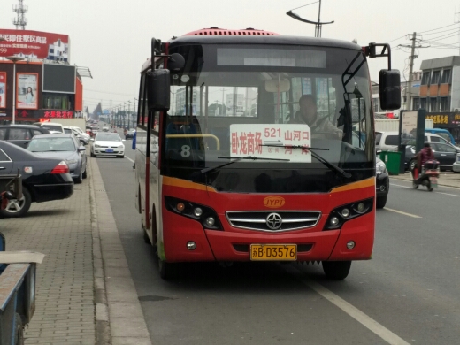 江阴521路公交车路线