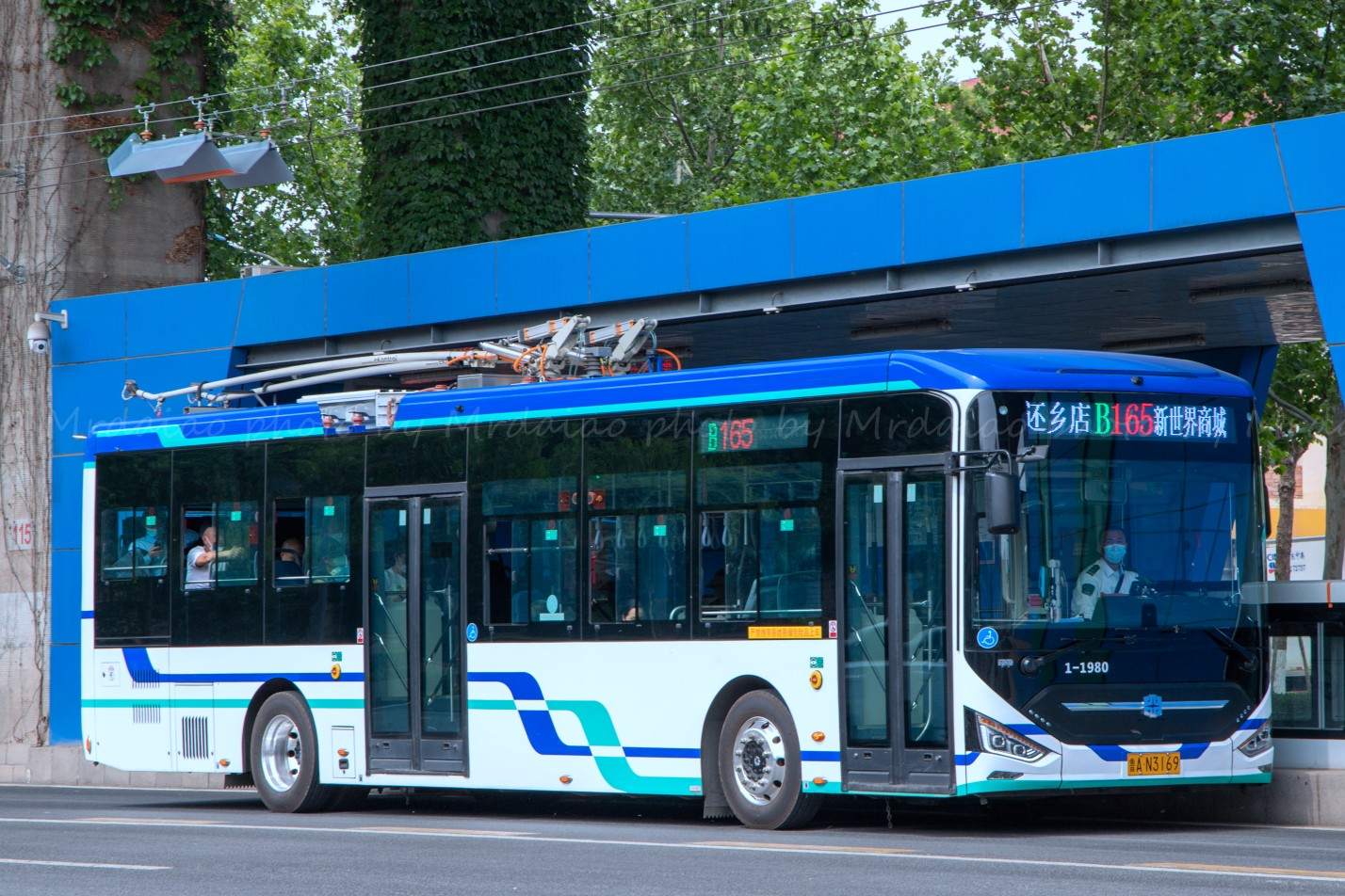 济南B165路(电车)公交车路线