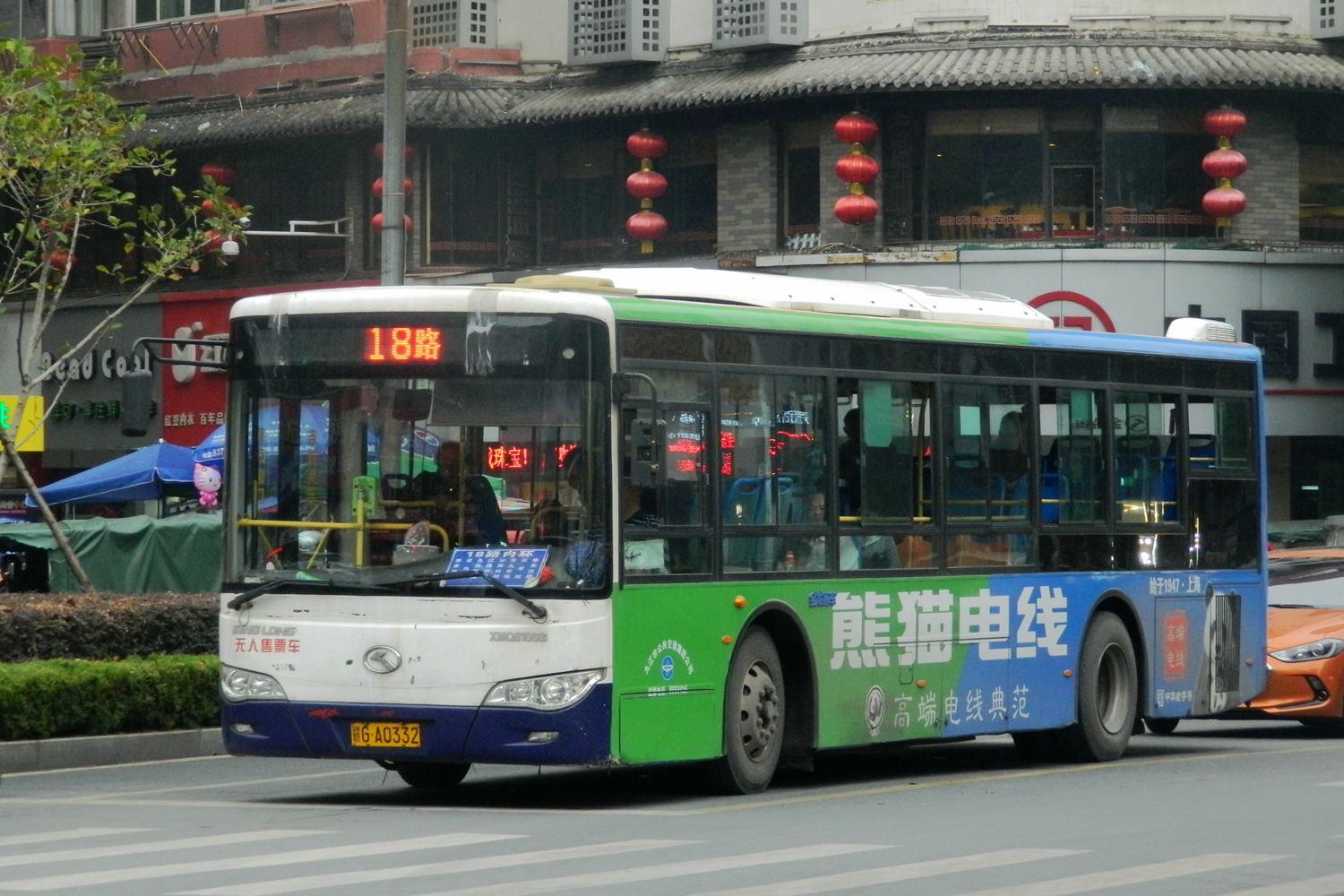 九江18路内环公交车路线