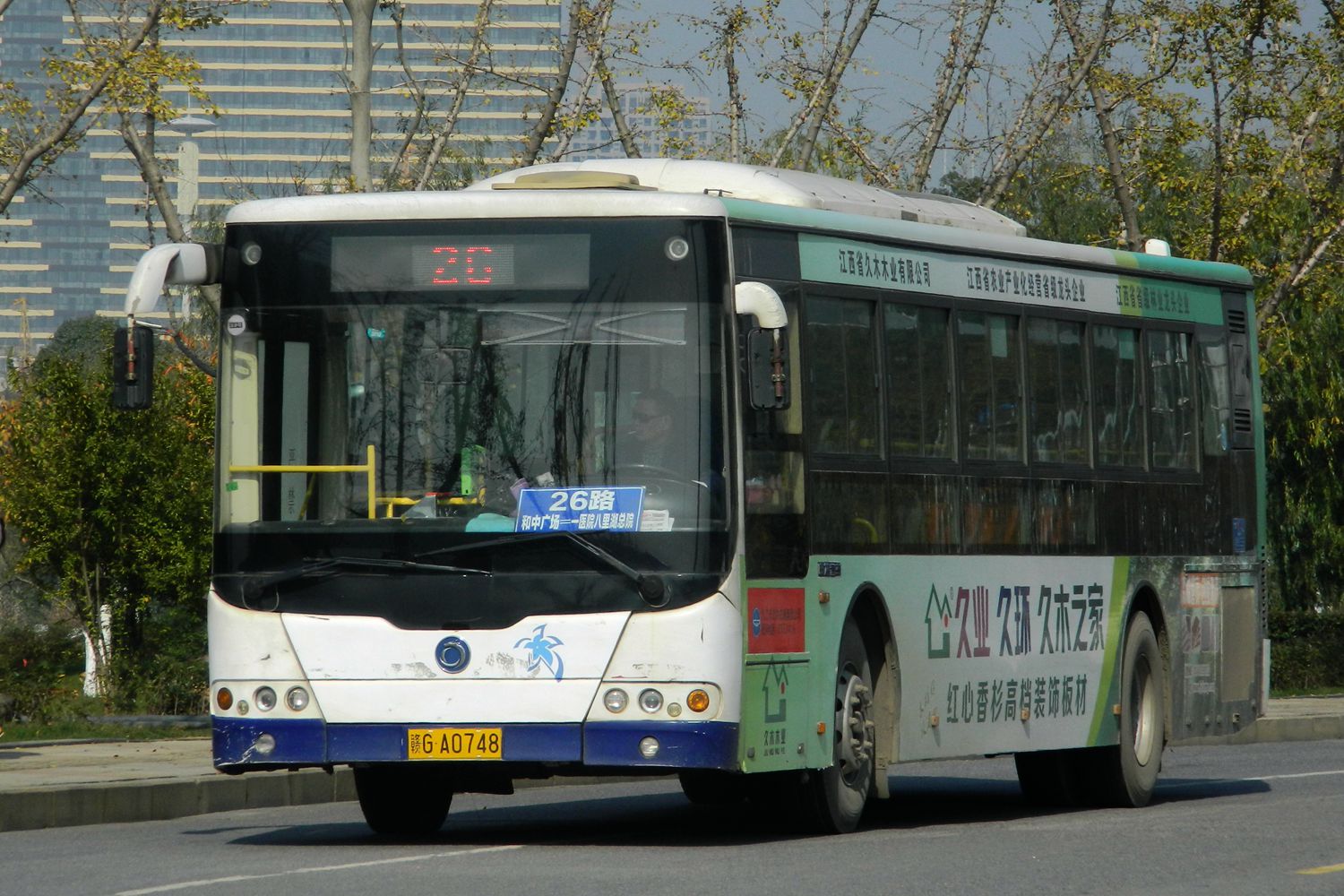 九江26路公交车路线