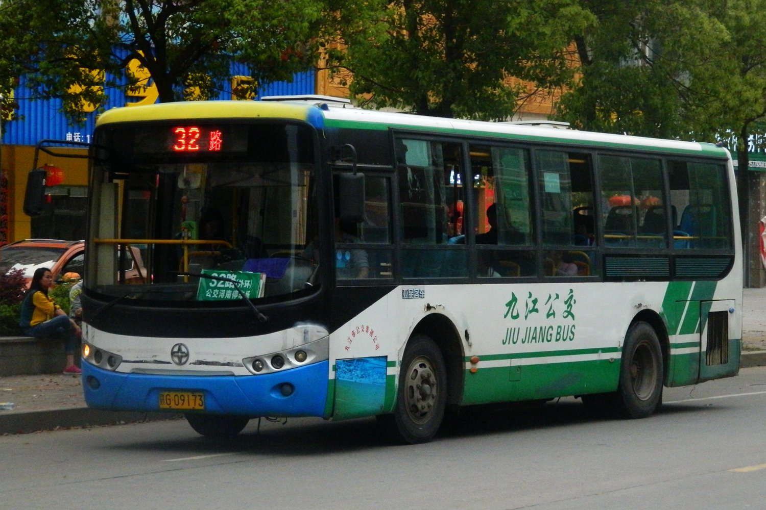 九江32路外环公交车路线