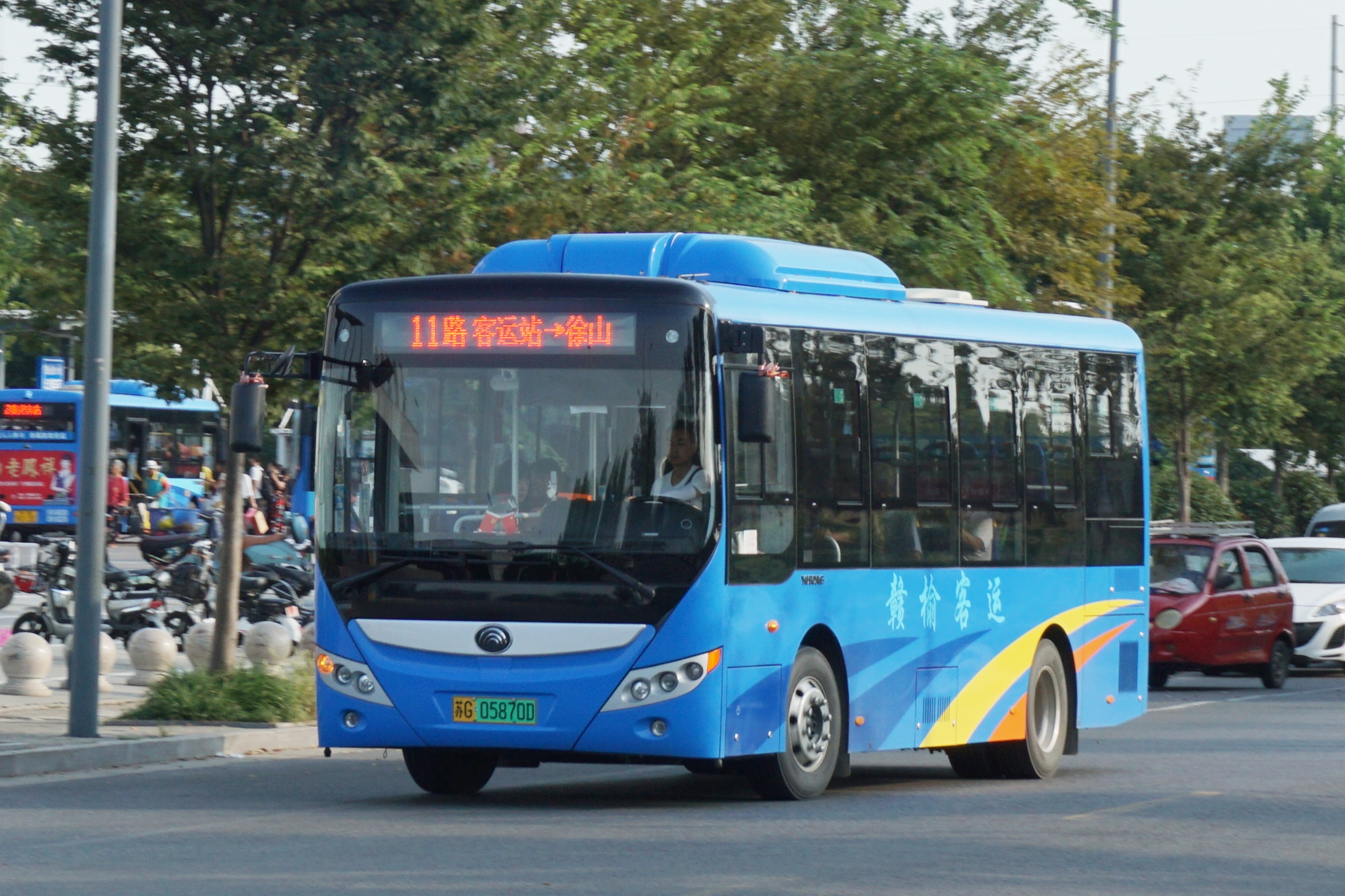 连云港赣榆11路区间公交车路线