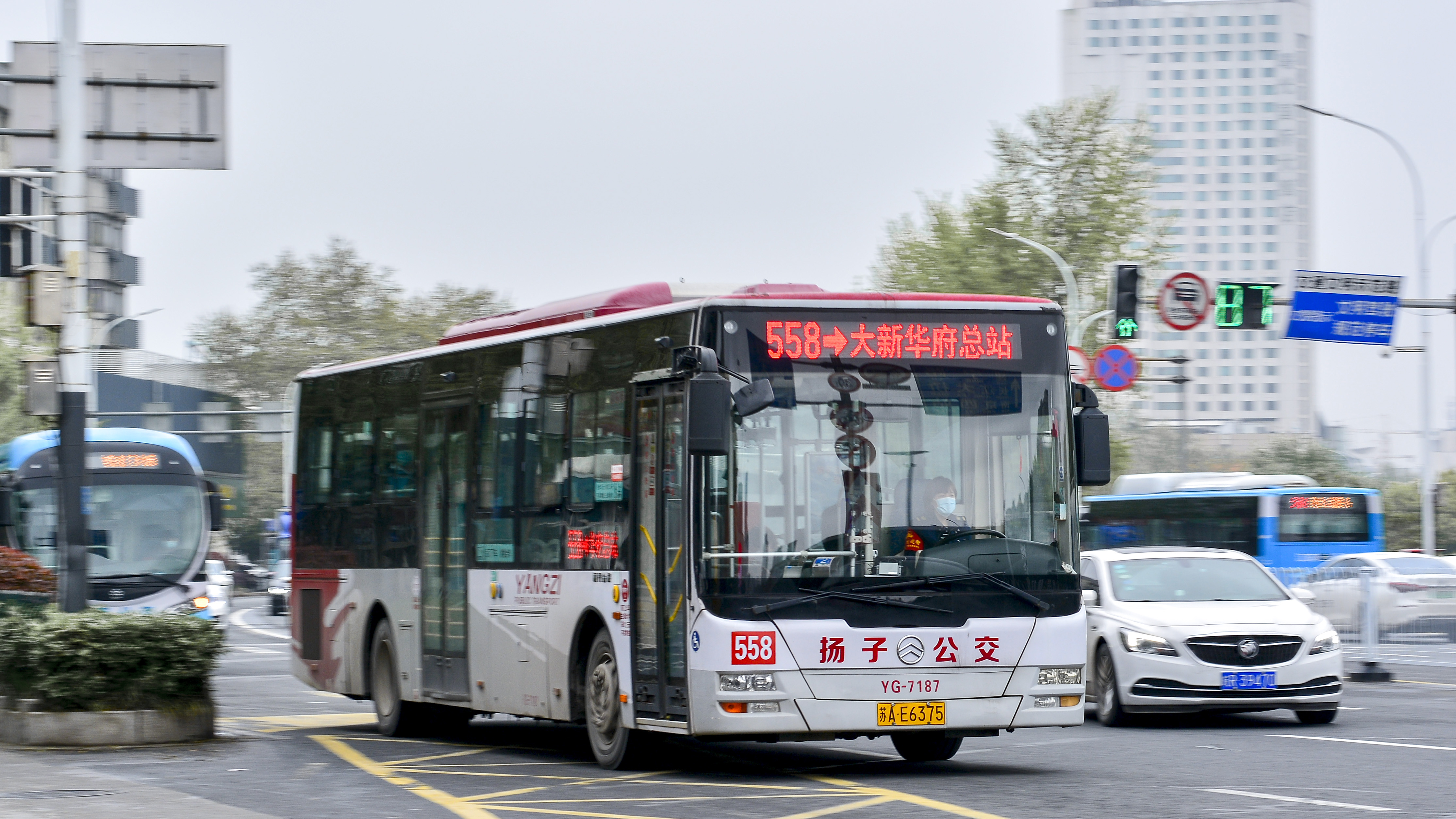 南京558路公交车路线