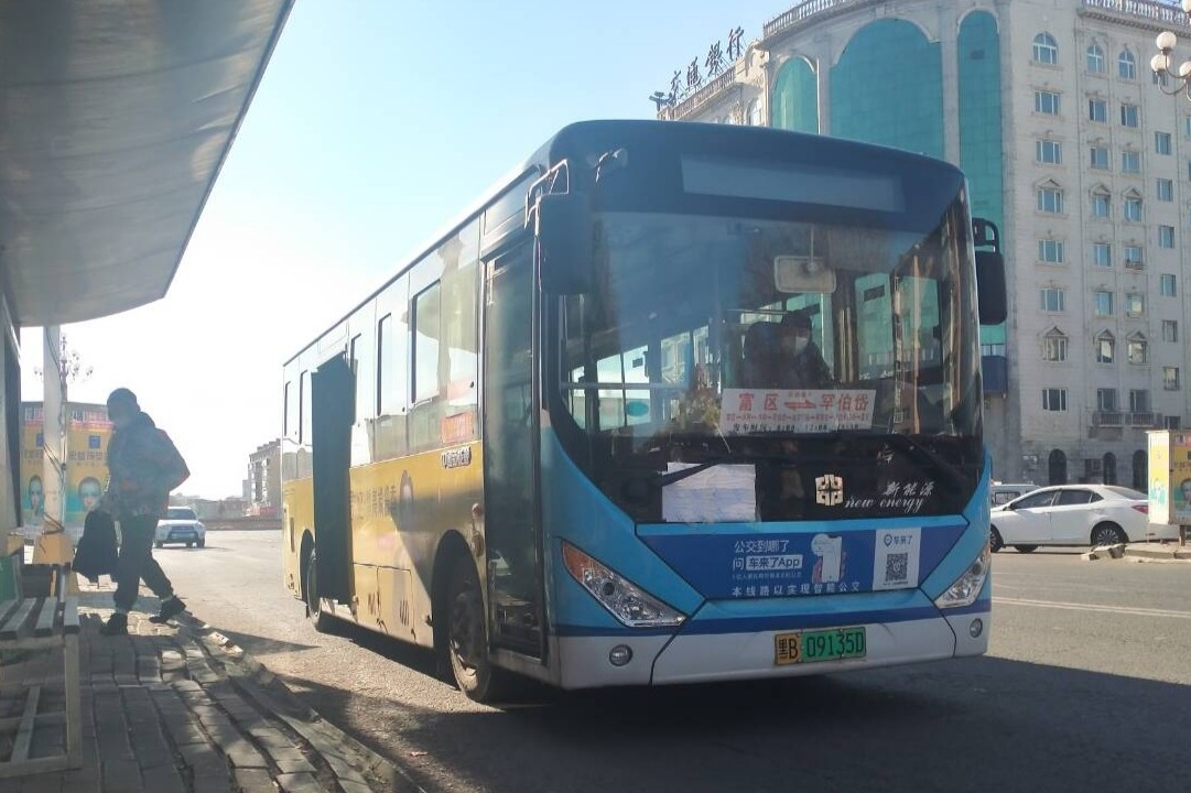 齐齐哈尔富拉尔基→罕伯岱公交车路线