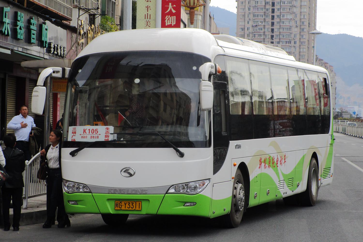 三明K105路公交车路线