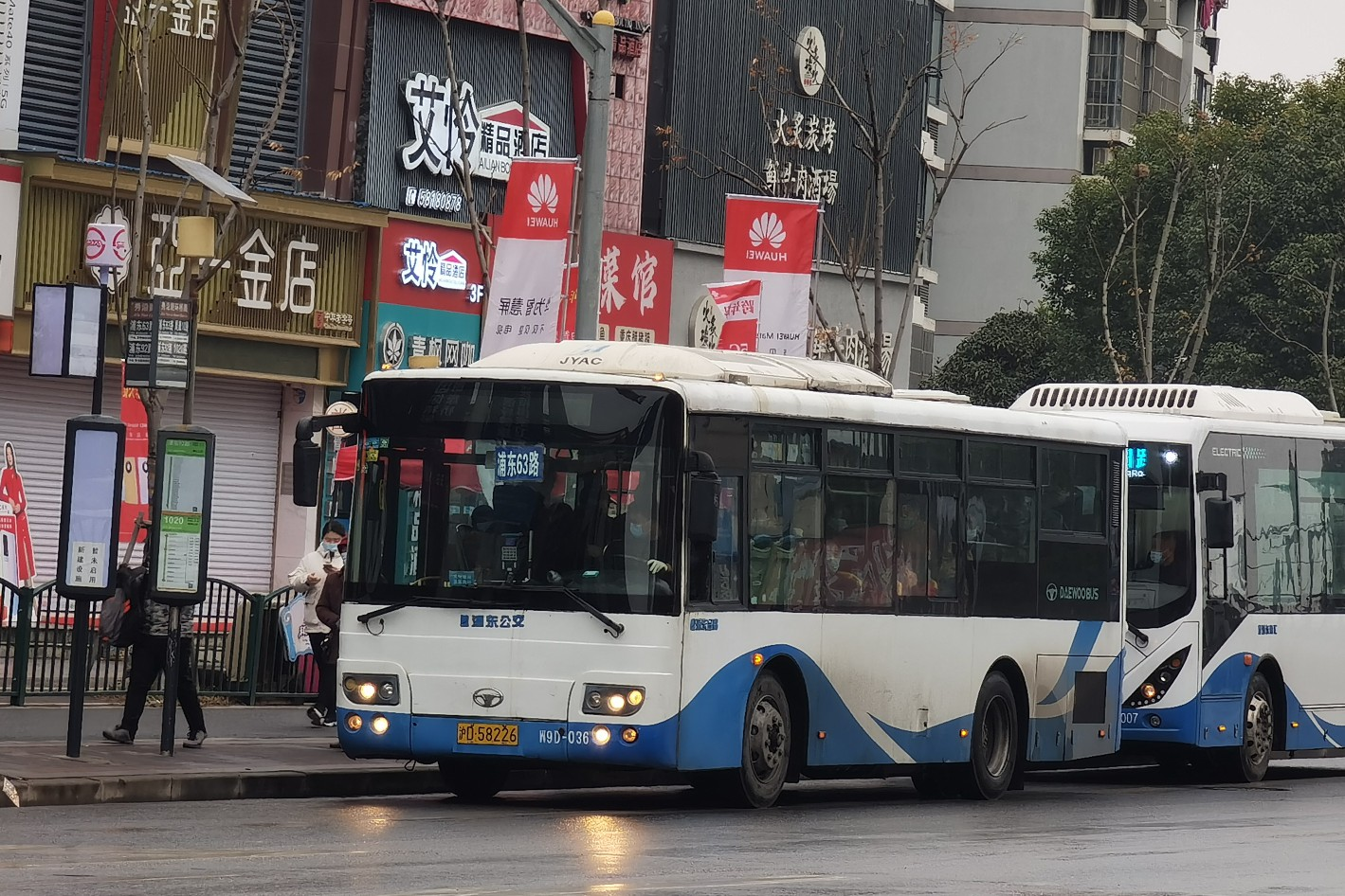 上海浦东63路公交车路线