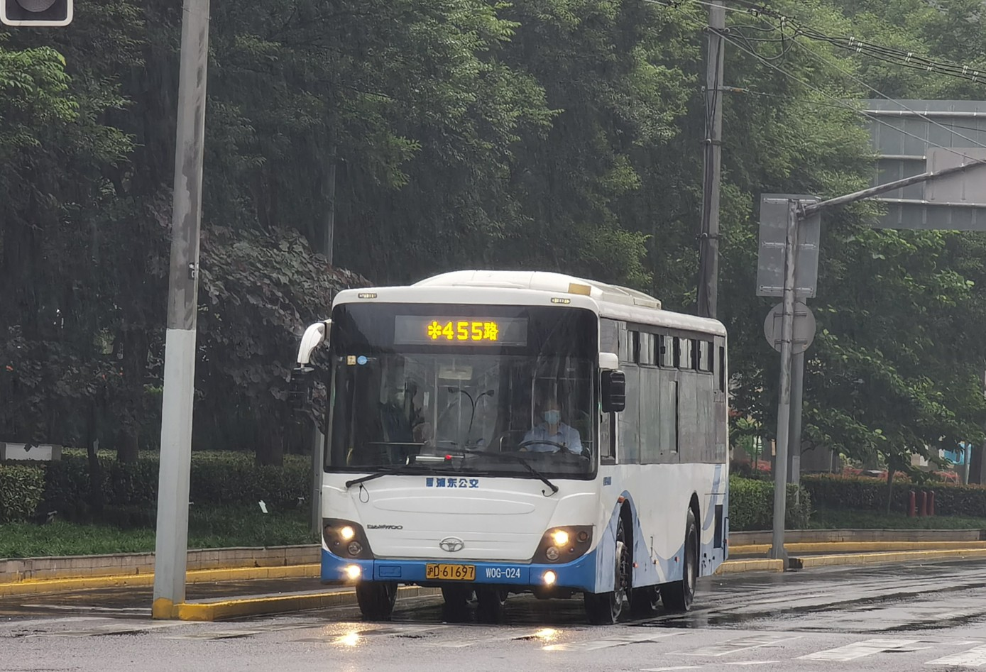 上海455路公交车路线