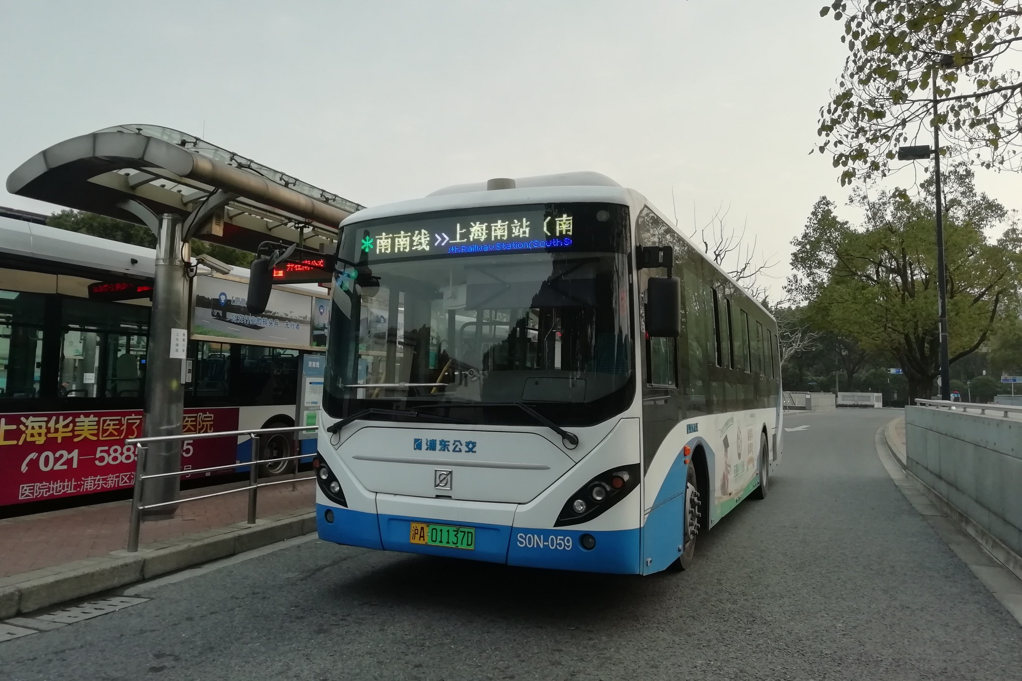 上海南南线公交车路线