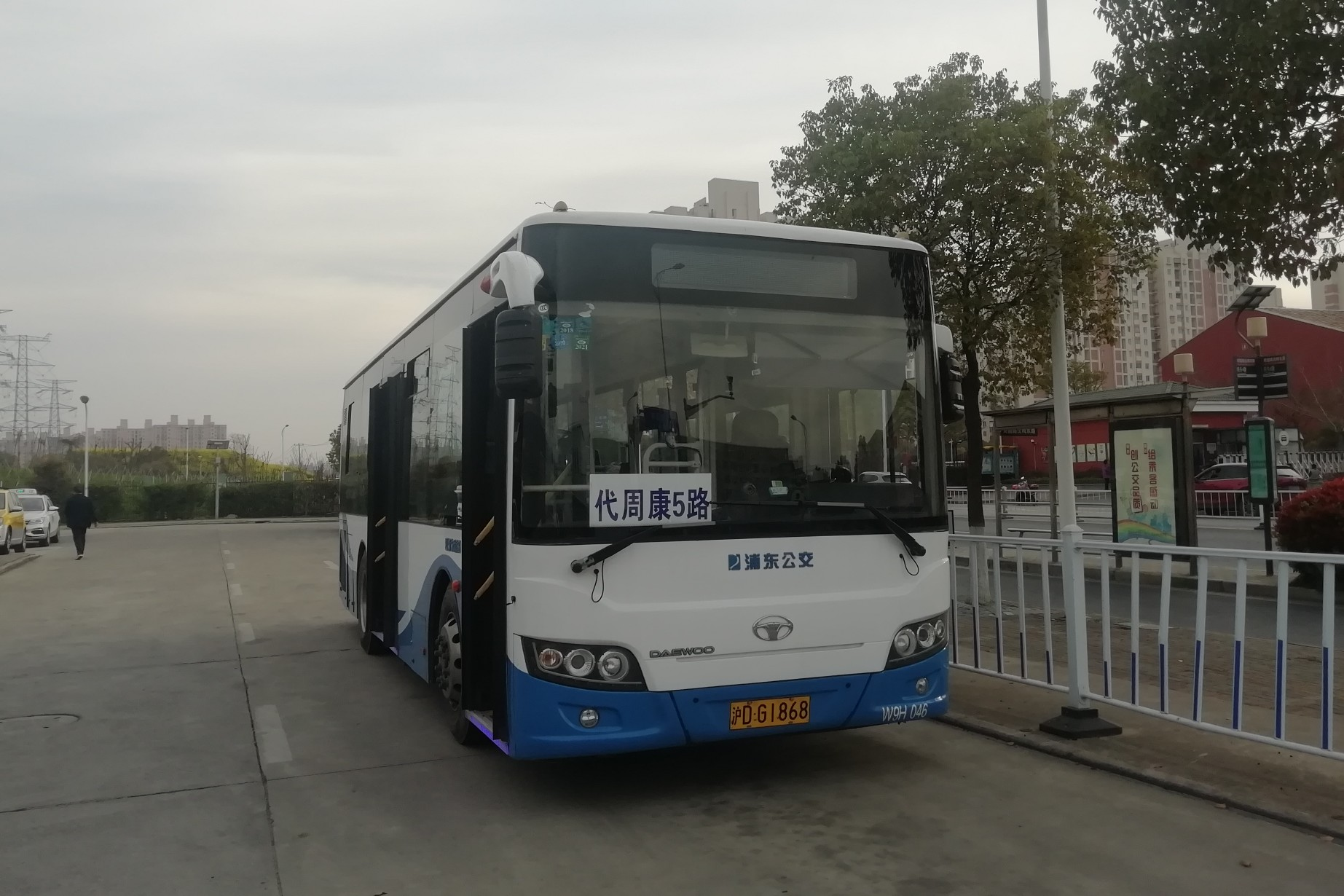 上海周康5路公交车路线