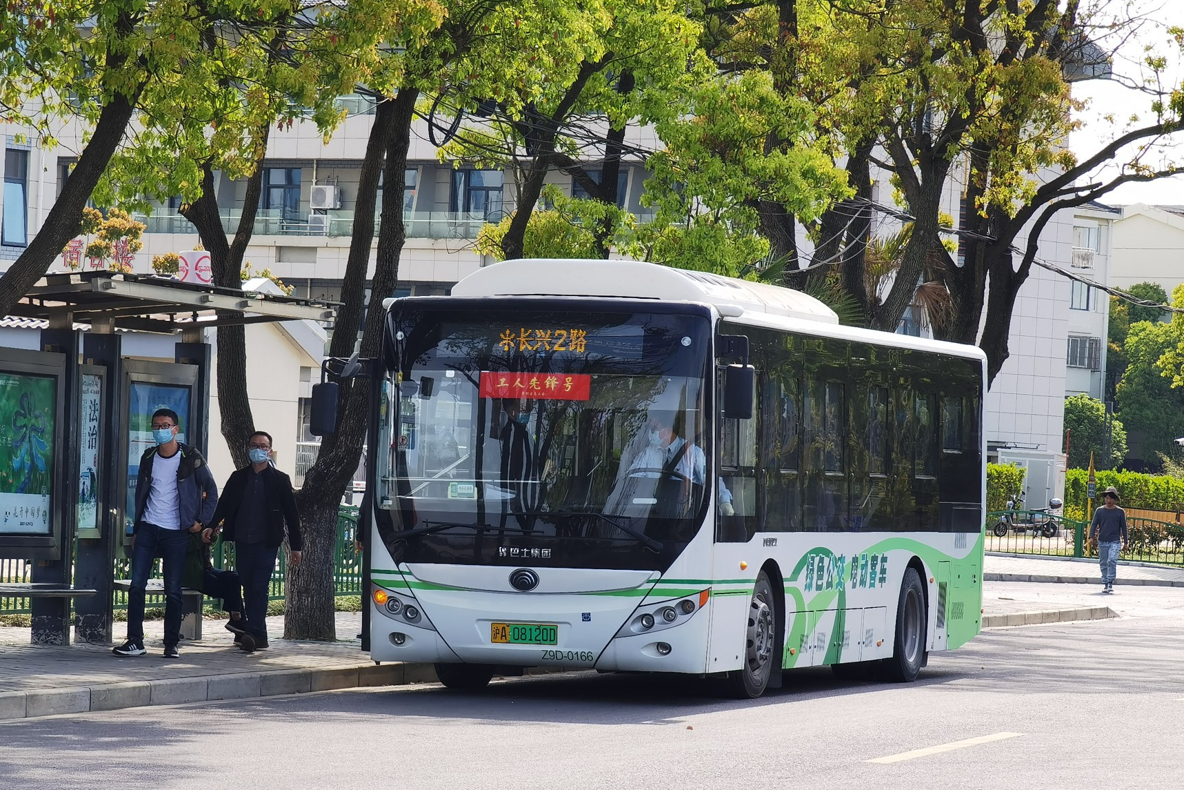 上海长兴2路公交车路线