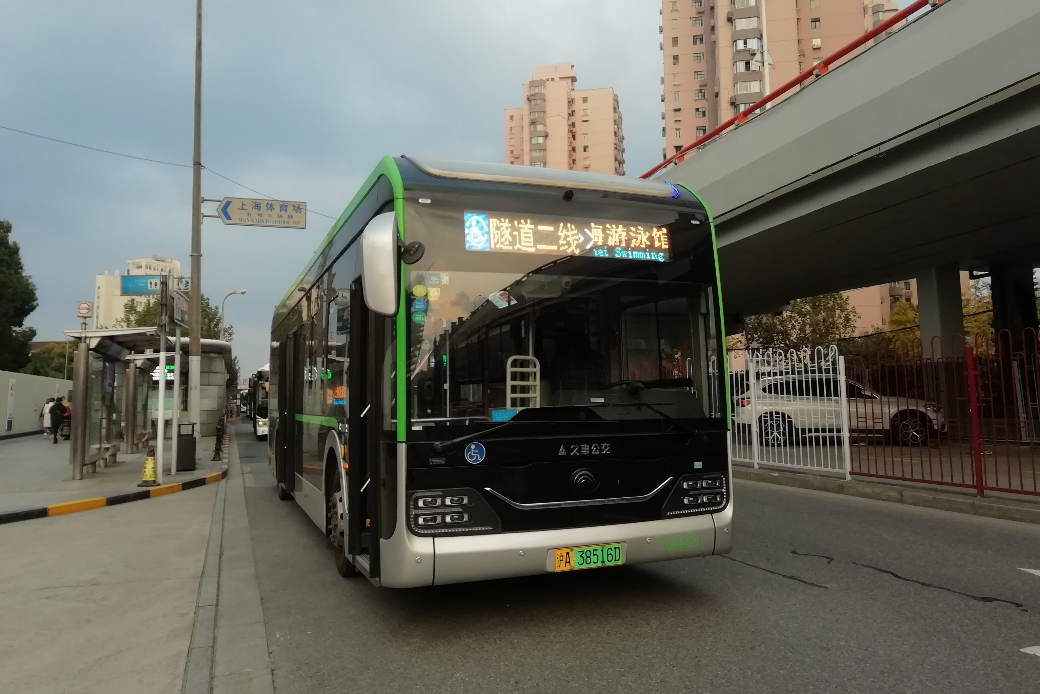 上海隧道二线公交车路线