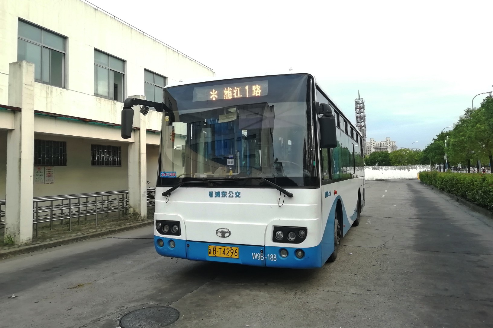 上海浦江1路公交车路线