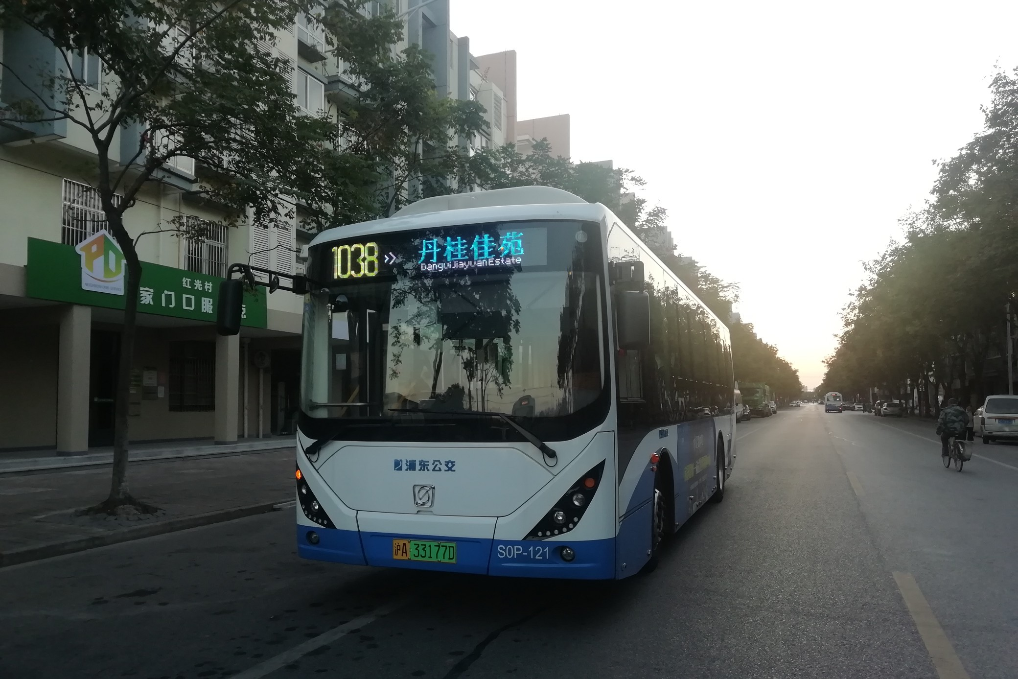 上海1038路公交车路线