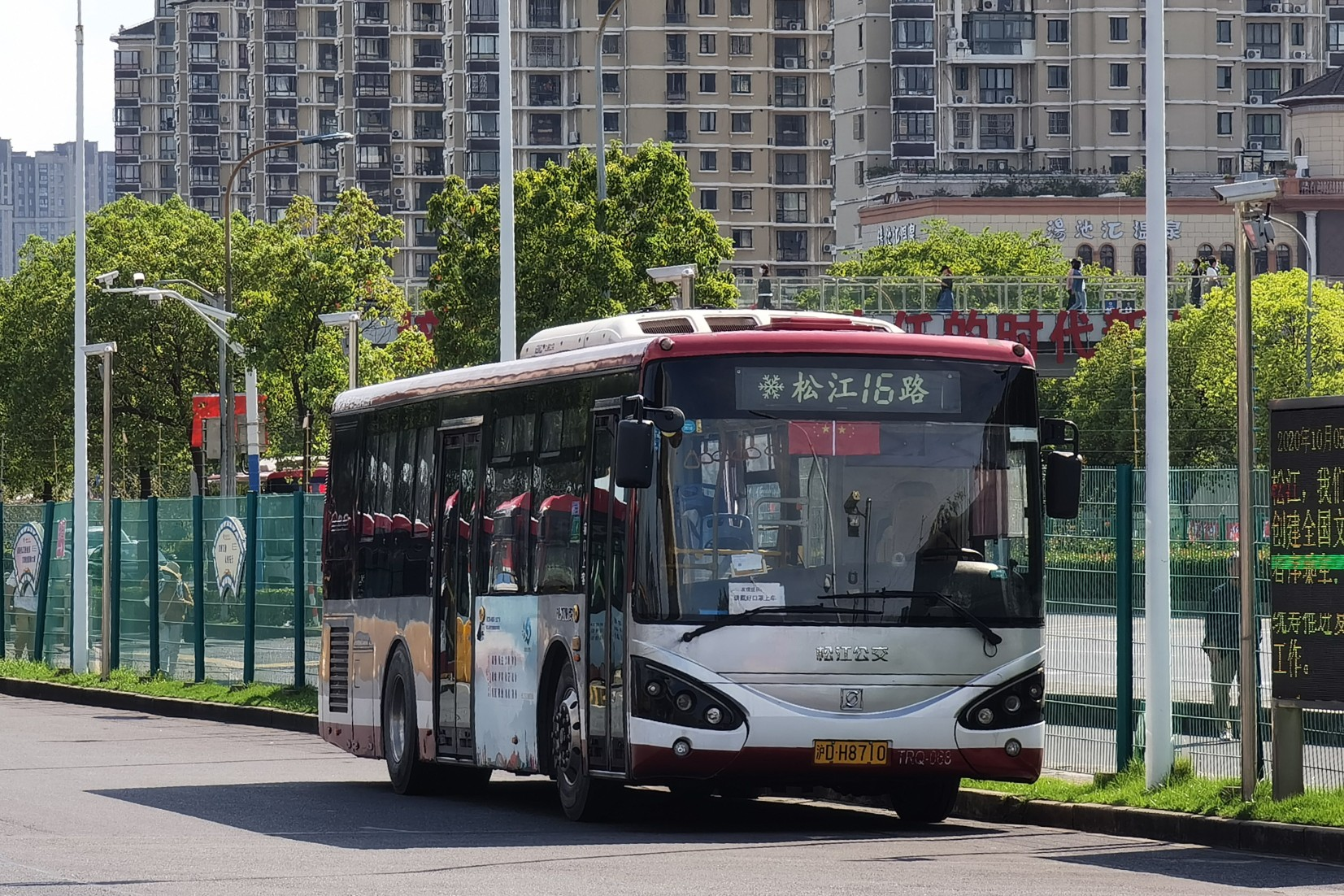 上海松江16路公交车路线