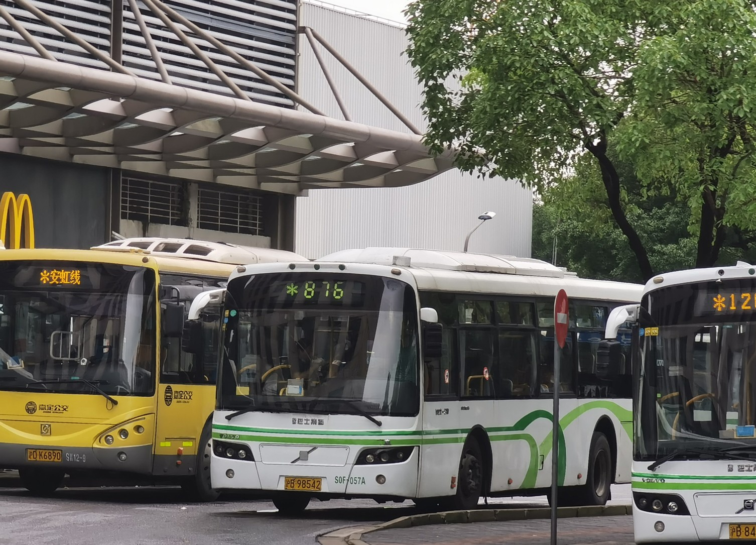 上海876路公交车路线