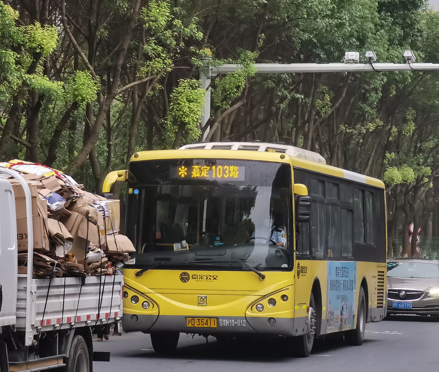 上海嘉定103路(原安亭2路)公交车路线