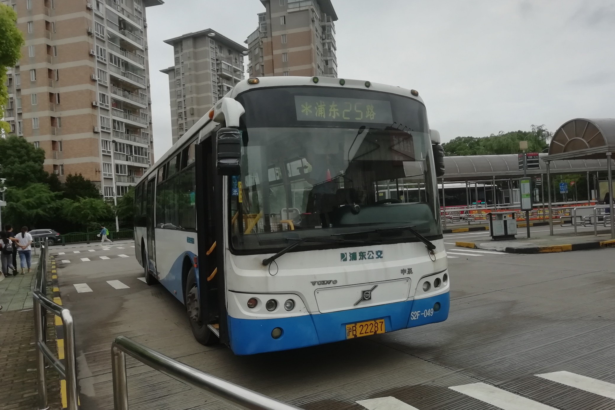上海浦东25路公交车路线