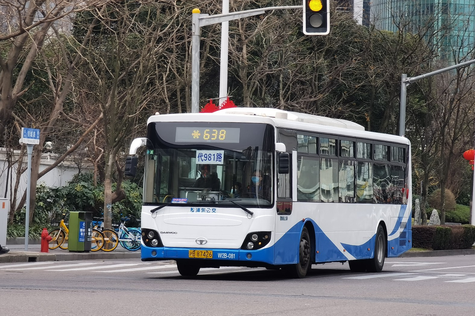 上海981路公交车路线
