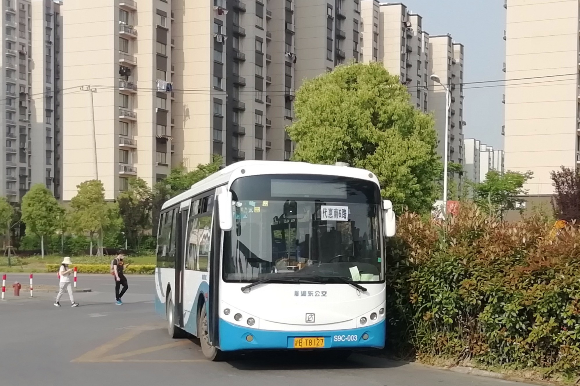 上海惠南6路公交车路线