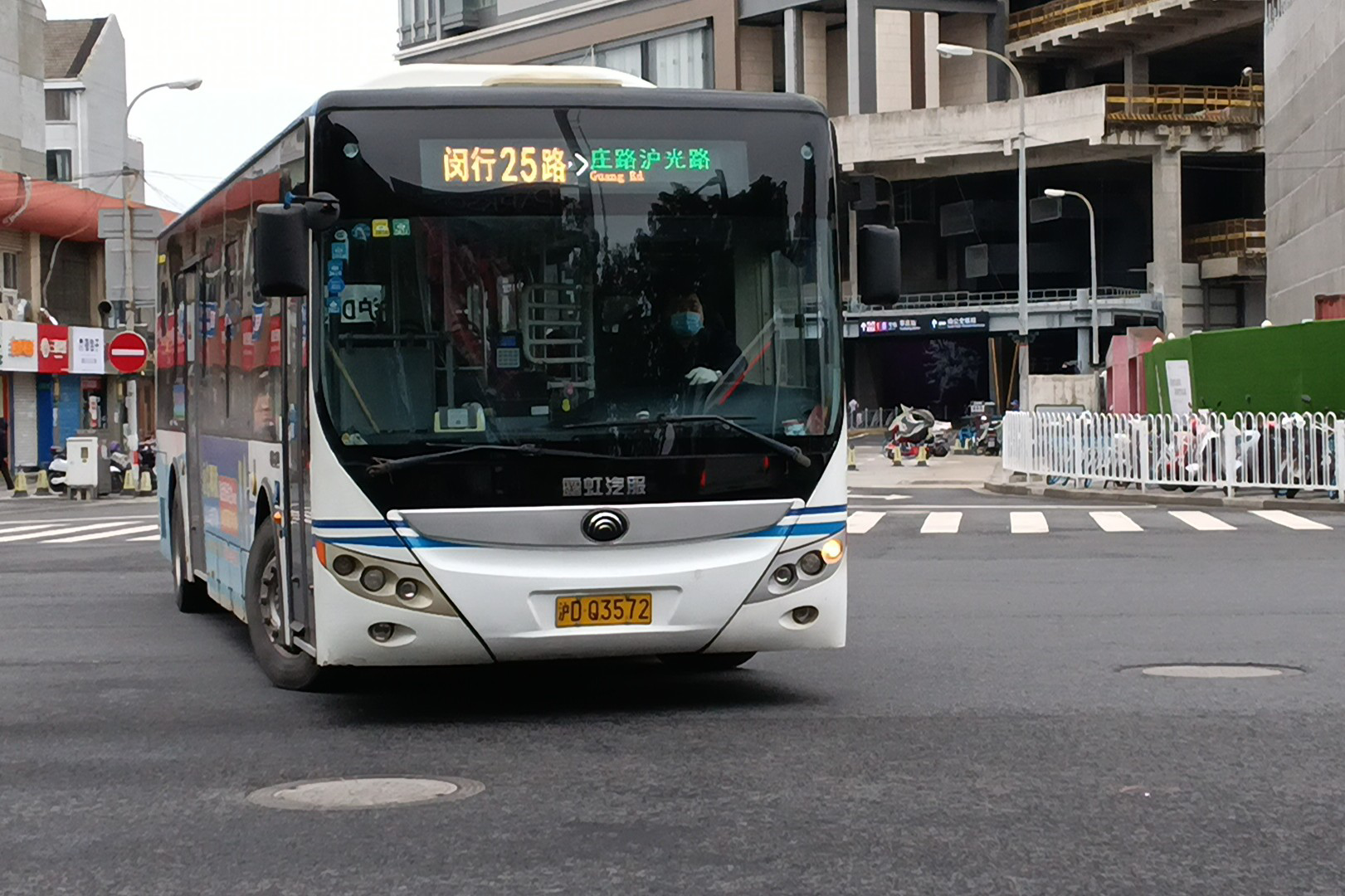 上海闵行25路公交车路线
