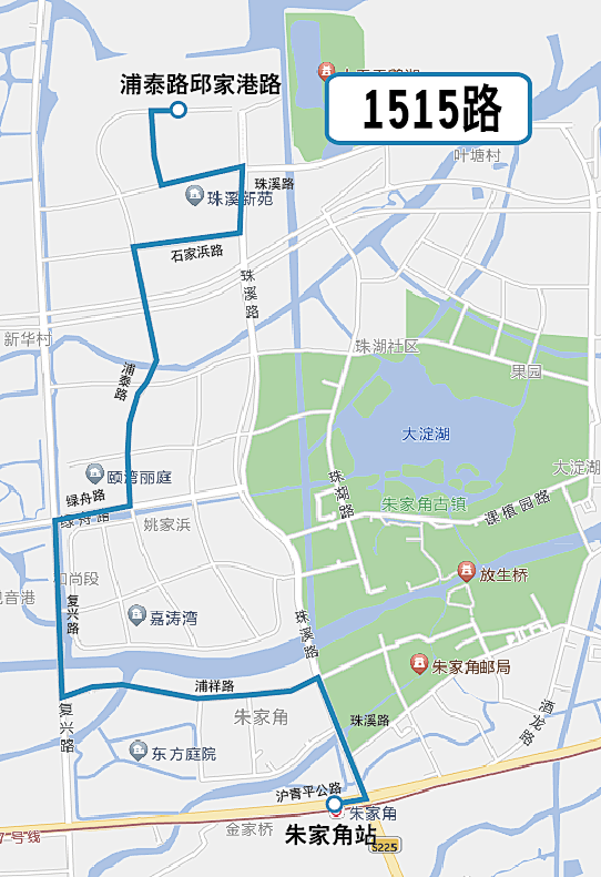上海1515路公交车路线