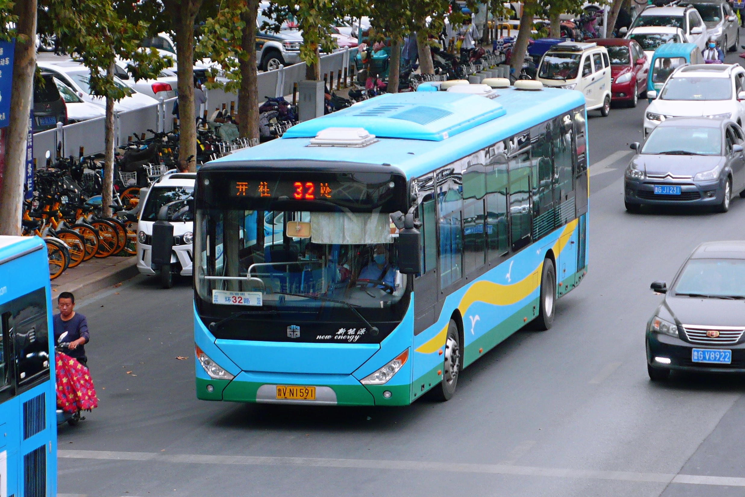 潍坊环32路(顺行)公交车路线