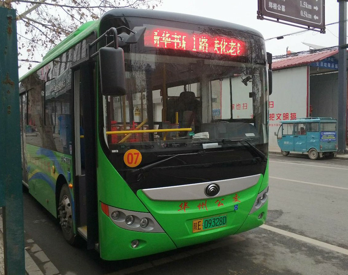 渭南华州1路公交车路线