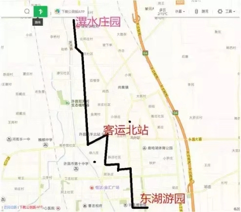 许昌68路公交车路线