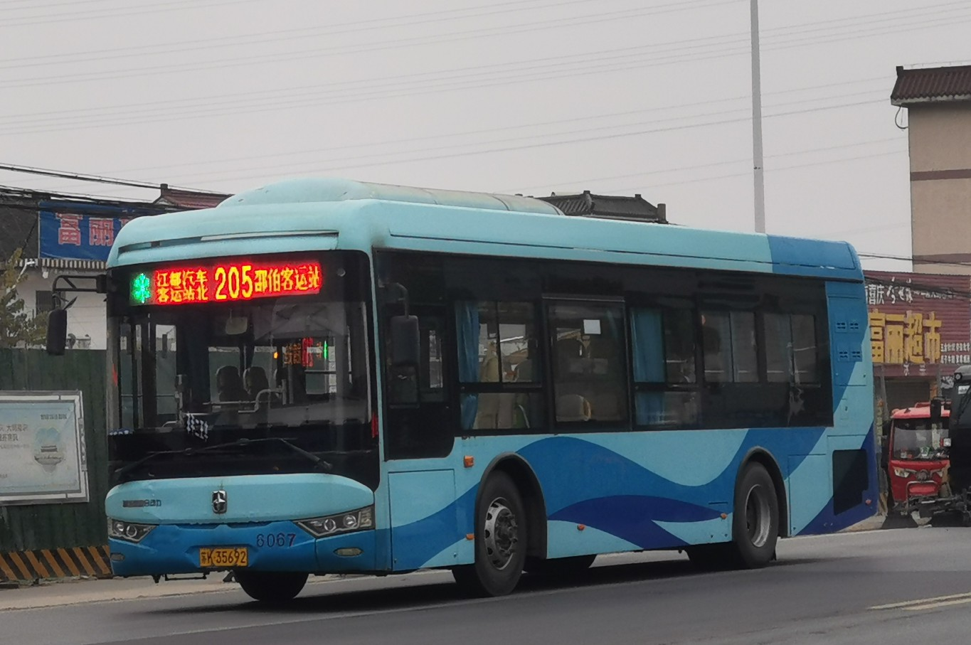 扬州205路公交车路线