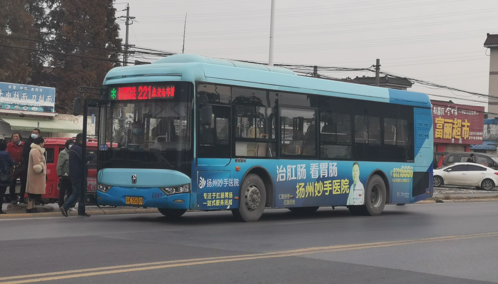 扬州221路公交车路线