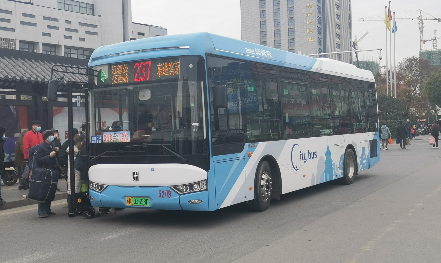 扬州237路公交车路线