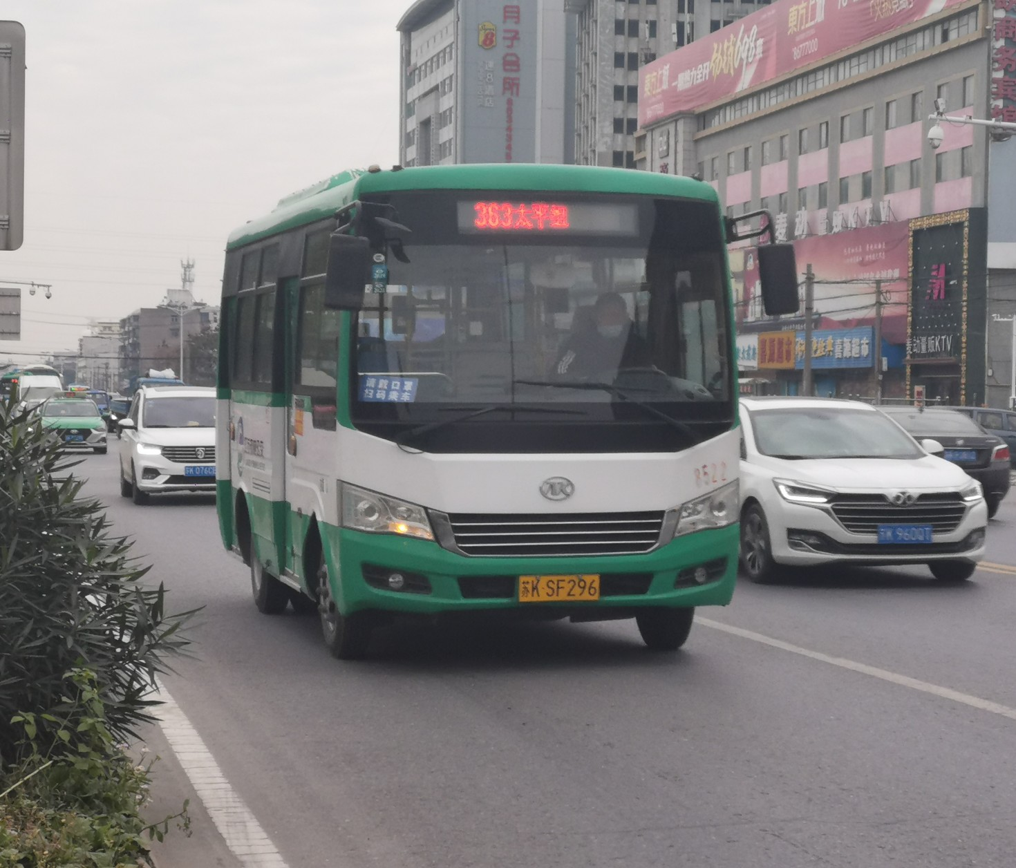 扬州363路(仙女四平线)公交车路线