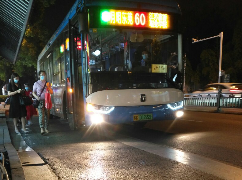 扬州60路(晚)公交车路线