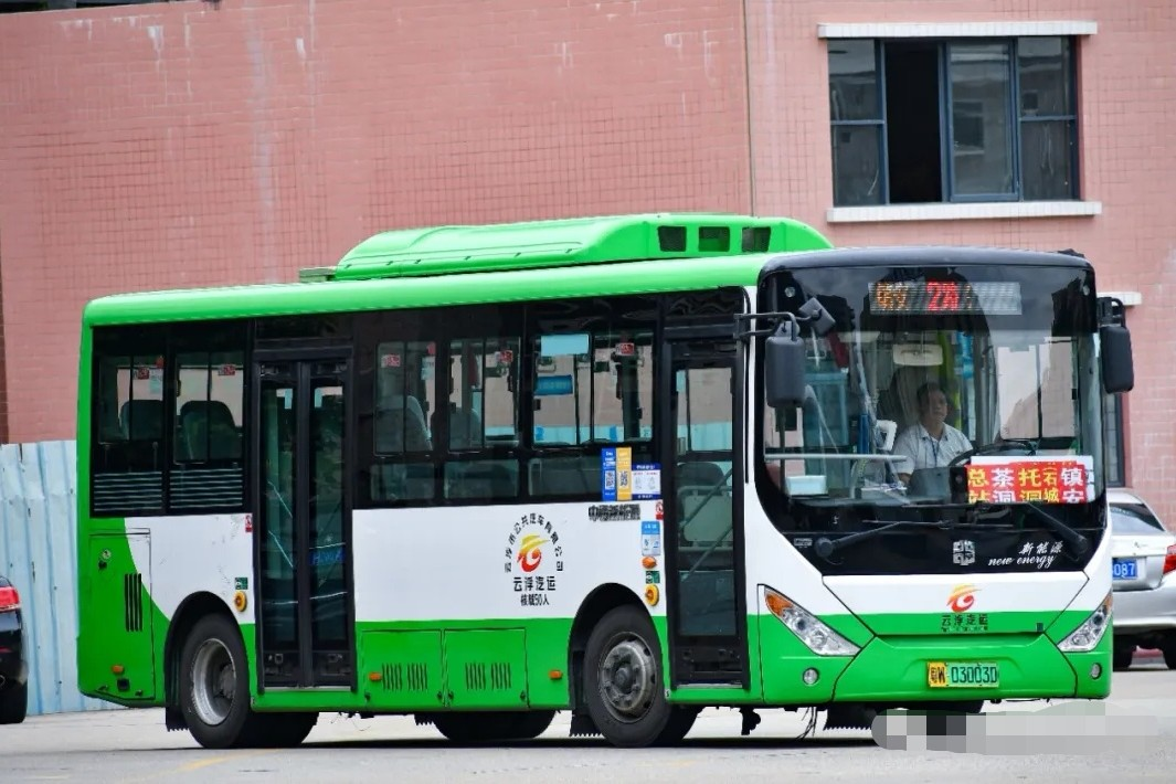 云浮2路(镇安白石线)公交车路线