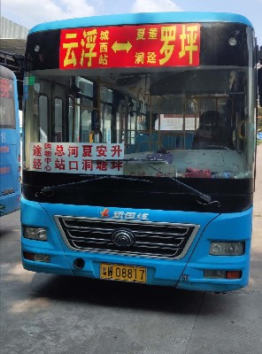 云浮29路(罗坪线)公交车路线