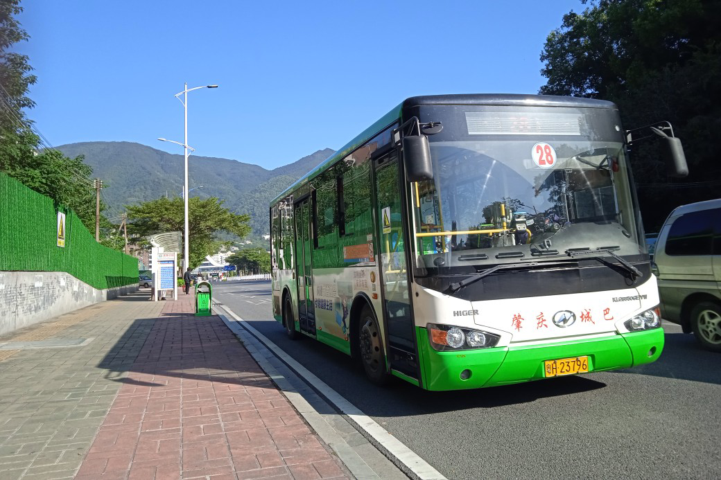 肇庆28路公交车路线