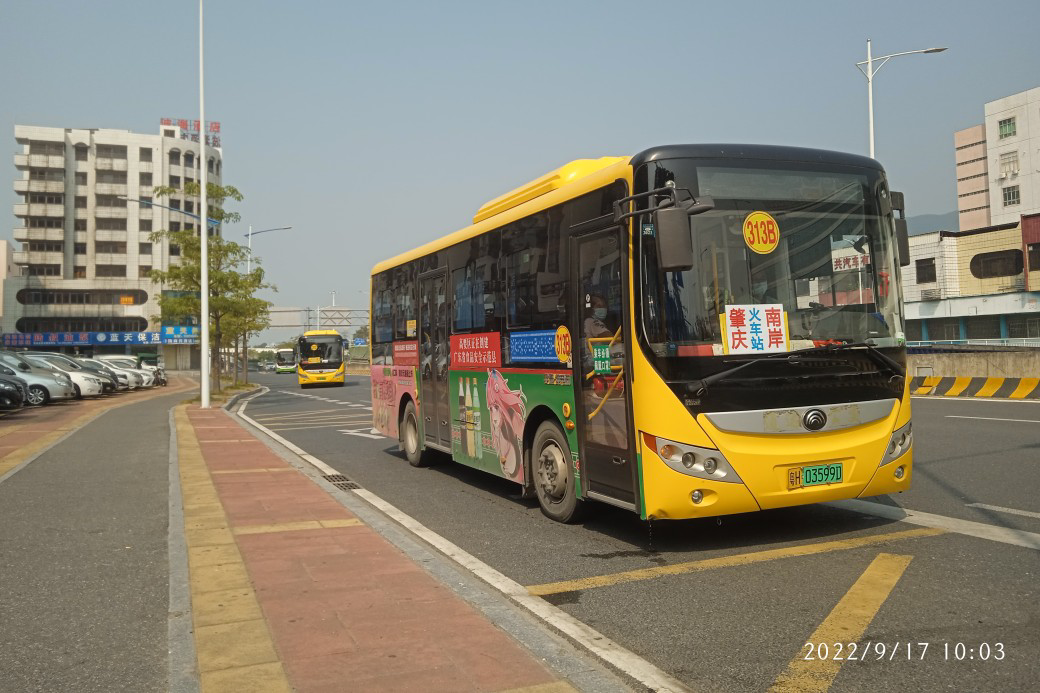 肇庆313B路公交车路线