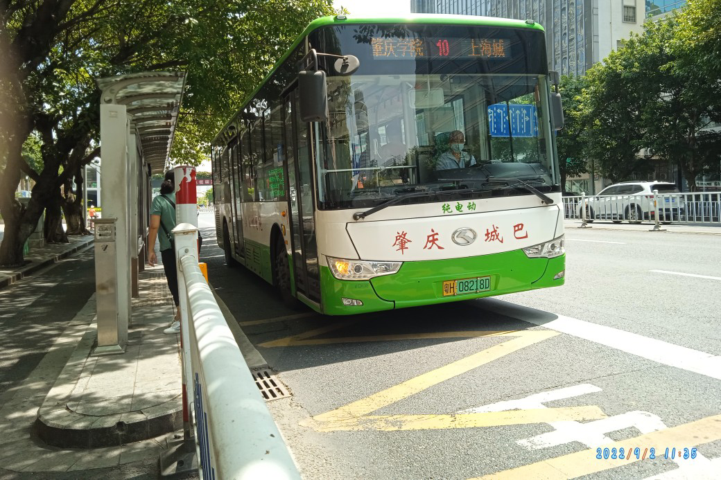 肇庆10路公交车路线