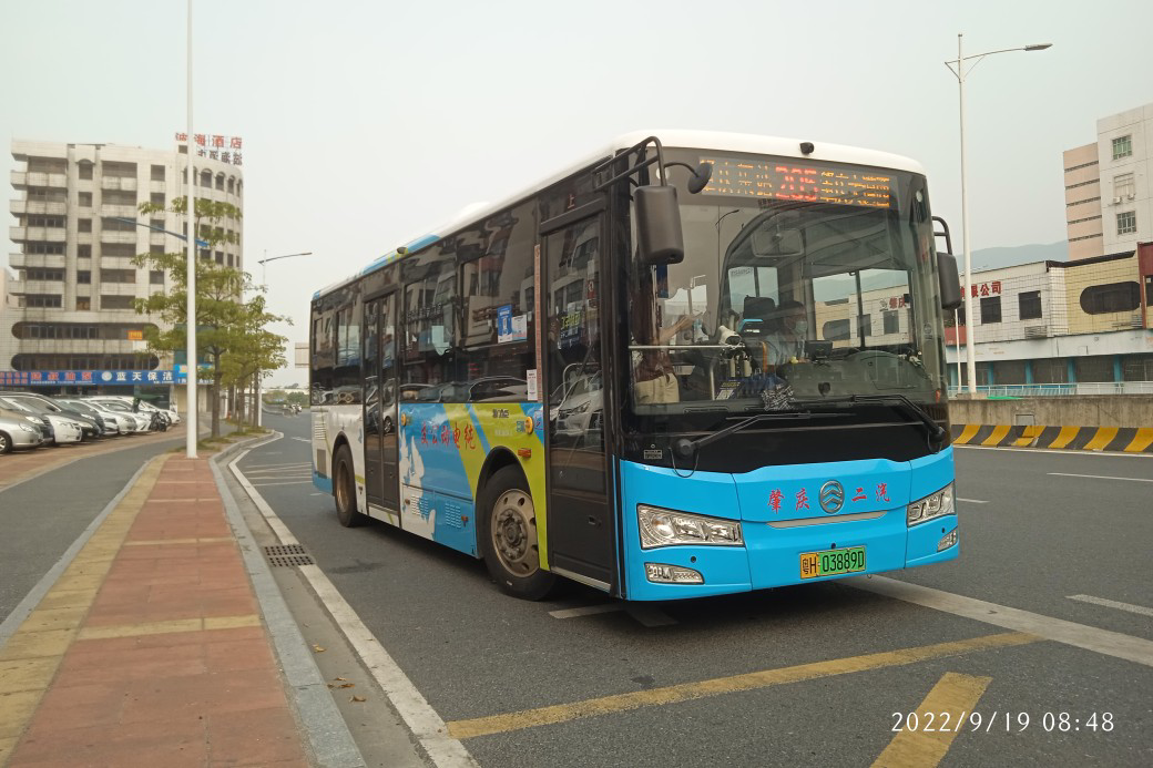 肇庆205路公交车路线