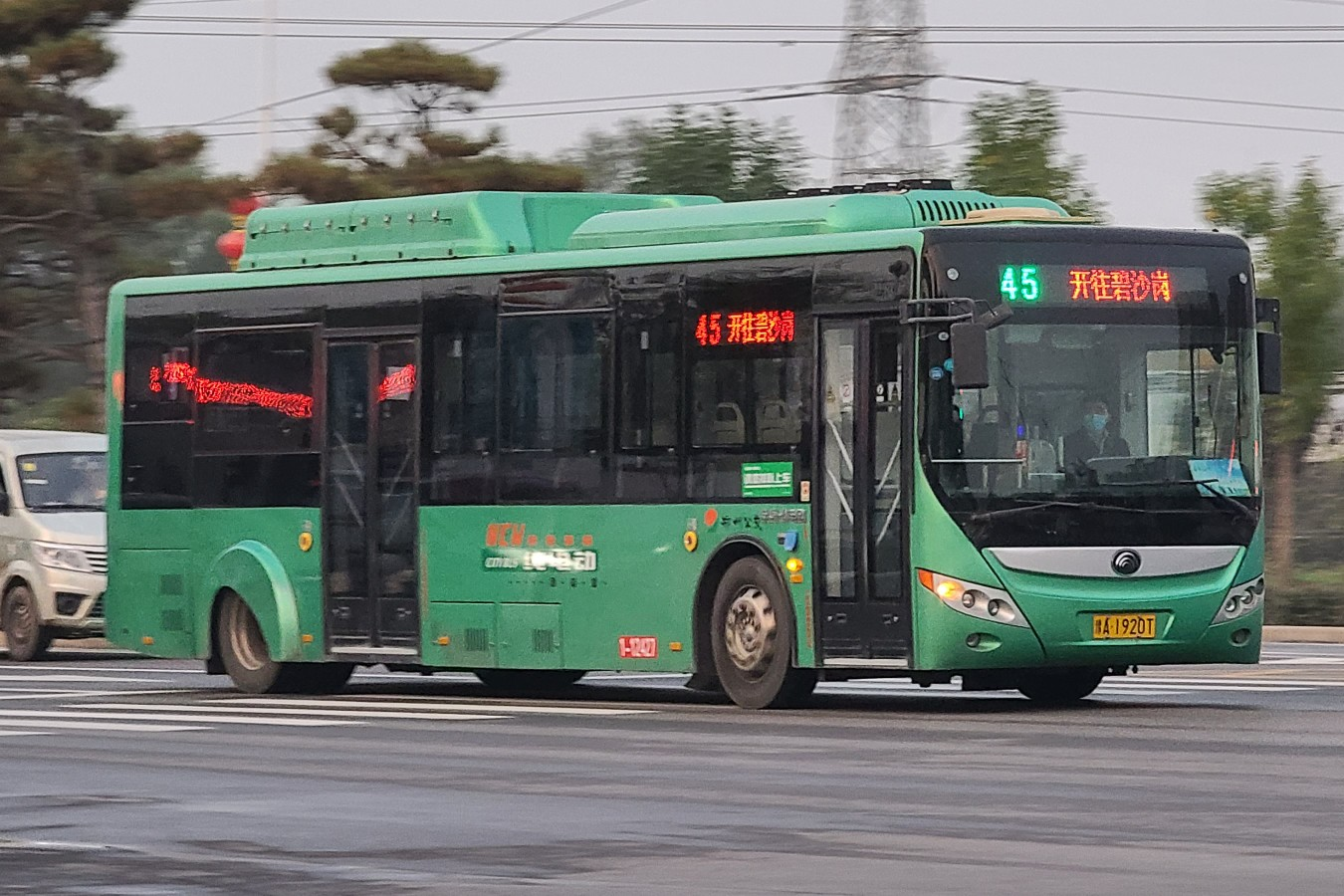 郑州45路公交车路线