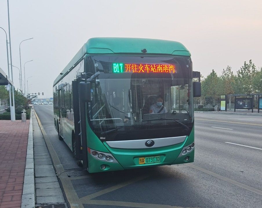 郑州B17路公交车路线