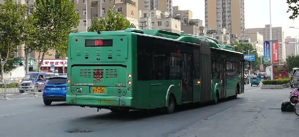 郑州B6路内环(2019.5.26撤销)公交车路线