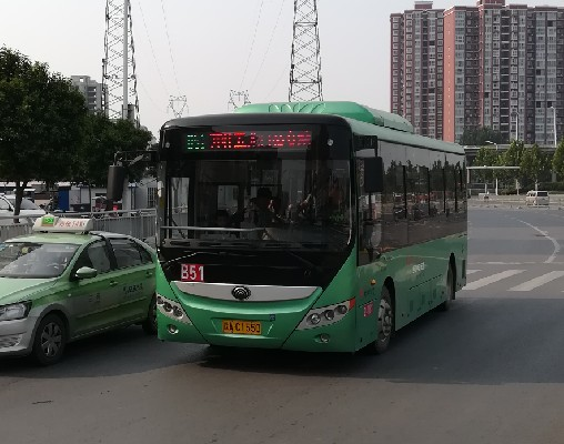 郑州B51路公交车路线