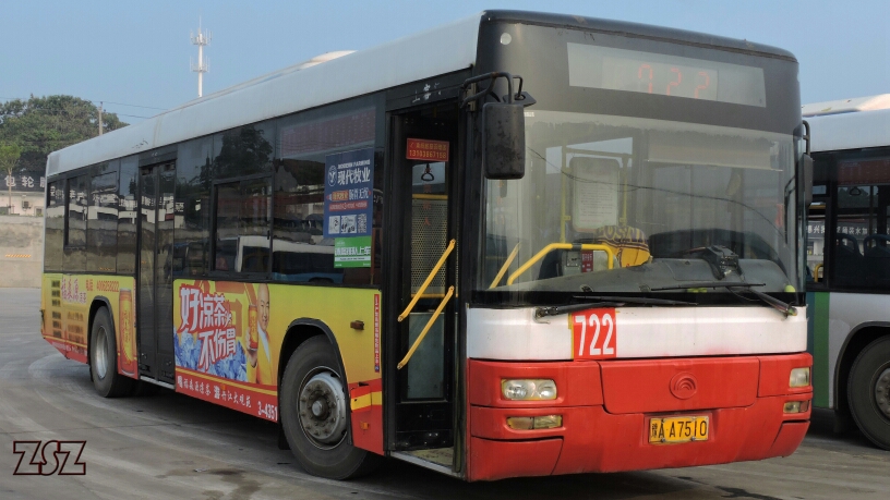 郑州722路公交车路线