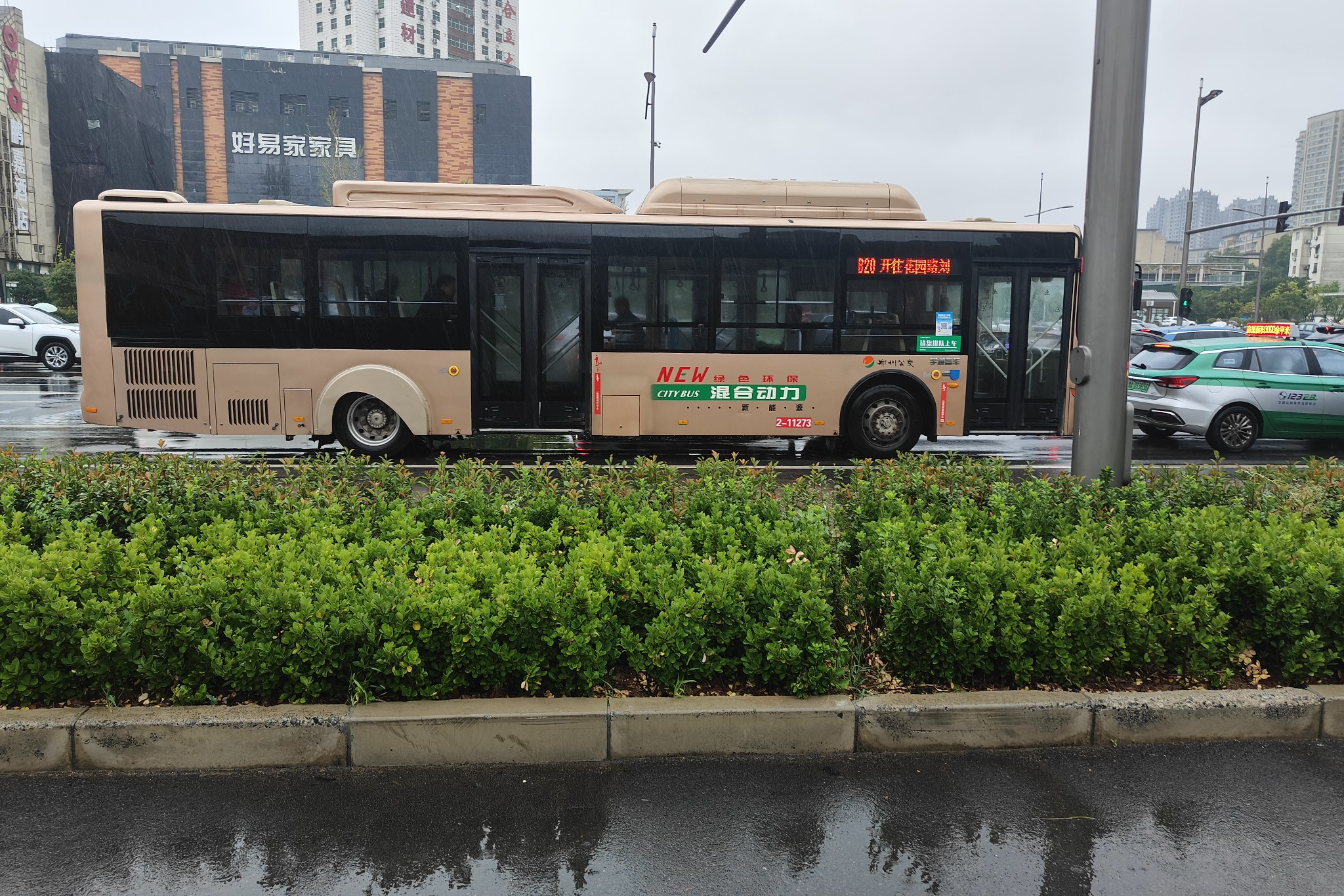 郑州B20路公交车路线