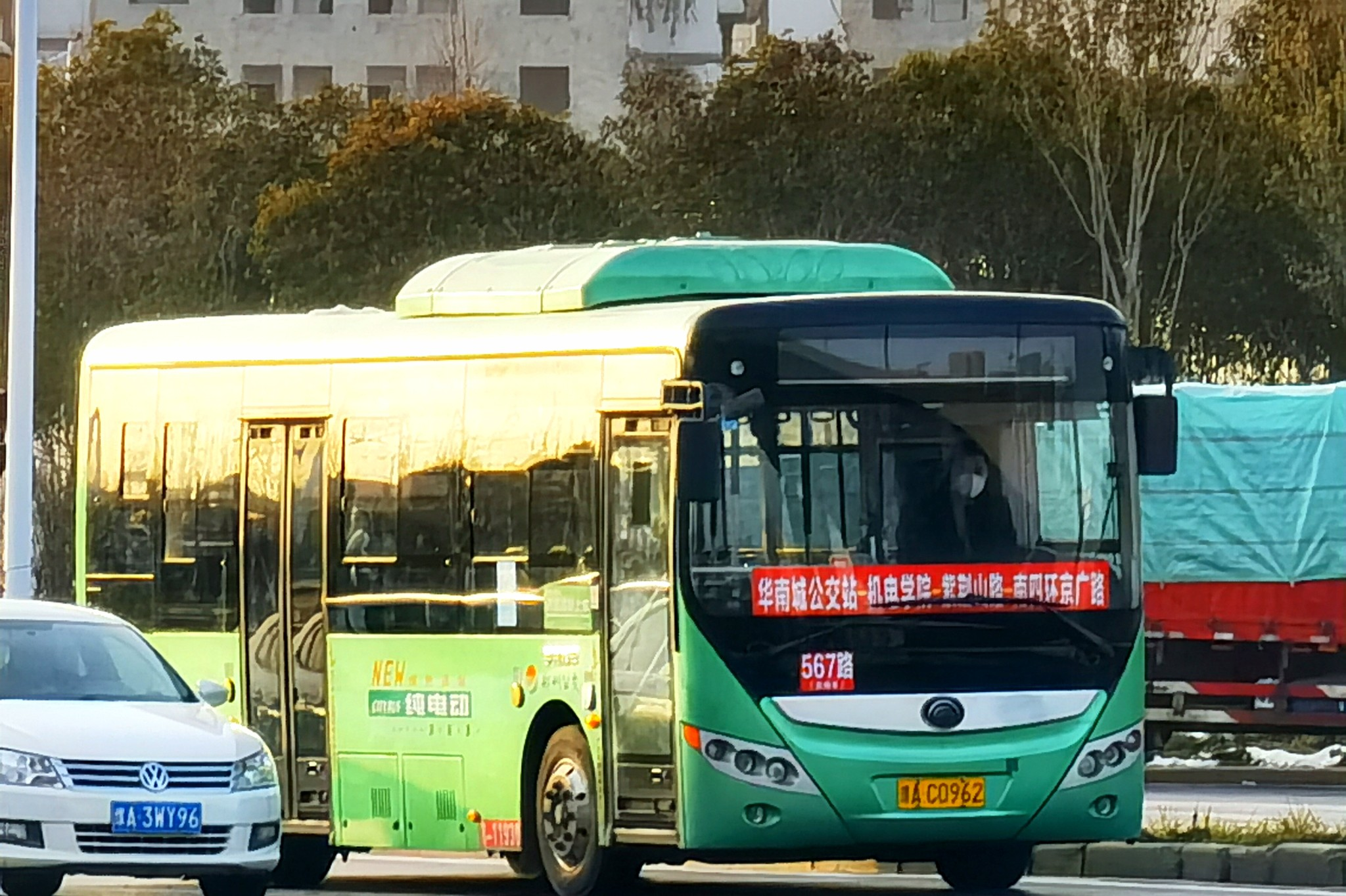 郑州567路区间公交车路线