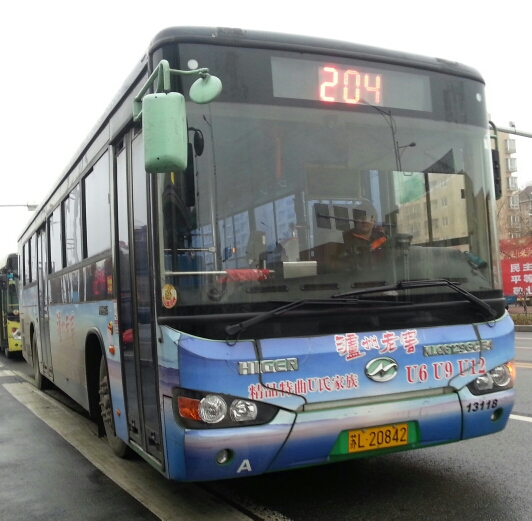 镇江204路公交车路线